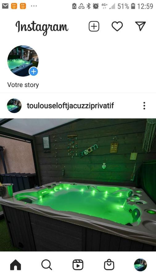 Вилла Spa Privatif Toulouse Jacuzzi Aucamville Экстерьер фото